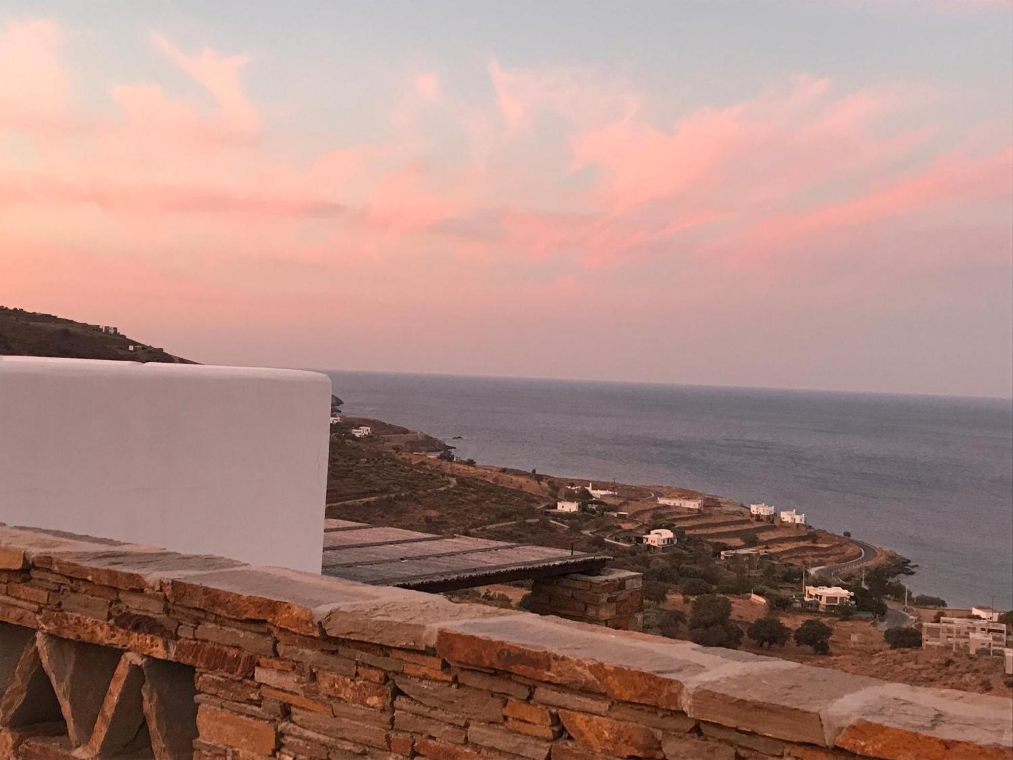 Luxury Cycladic Villa-Enjoy Infinity Pool Sunsets Koundouros Exterior foto