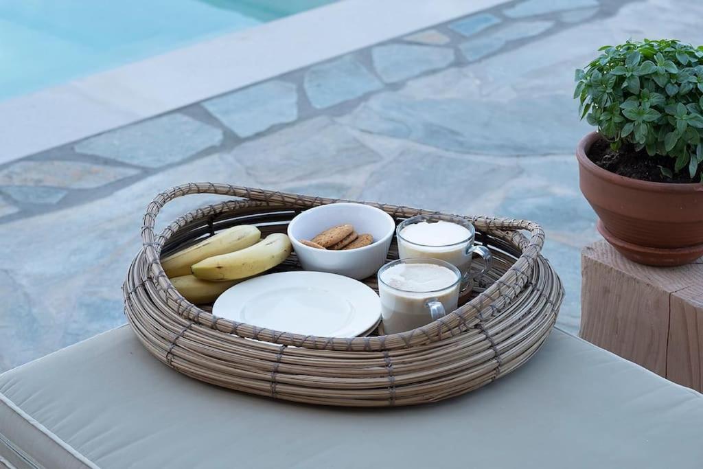 Luxury Cycladic Villa-Enjoy Infinity Pool Sunsets Koundouros Exterior foto