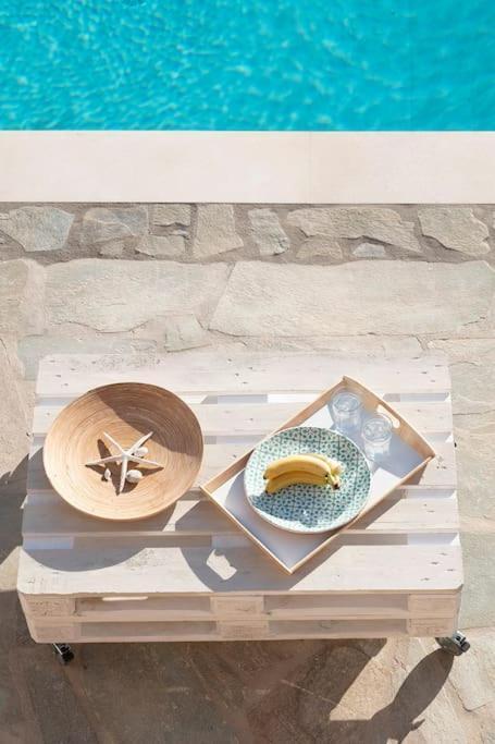 Luxury Cycladic Villa-Enjoy Infinity Pool Sunsets Koundouros Exterior foto