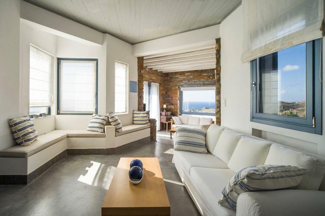 Luxury Cycladic Villa-Enjoy Infinity Pool Sunsets Koundouros Exterior foto