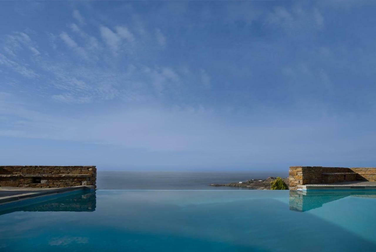 Luxury Cycladic Villa-Enjoy Infinity Pool Sunsets Koundouros Exterior foto