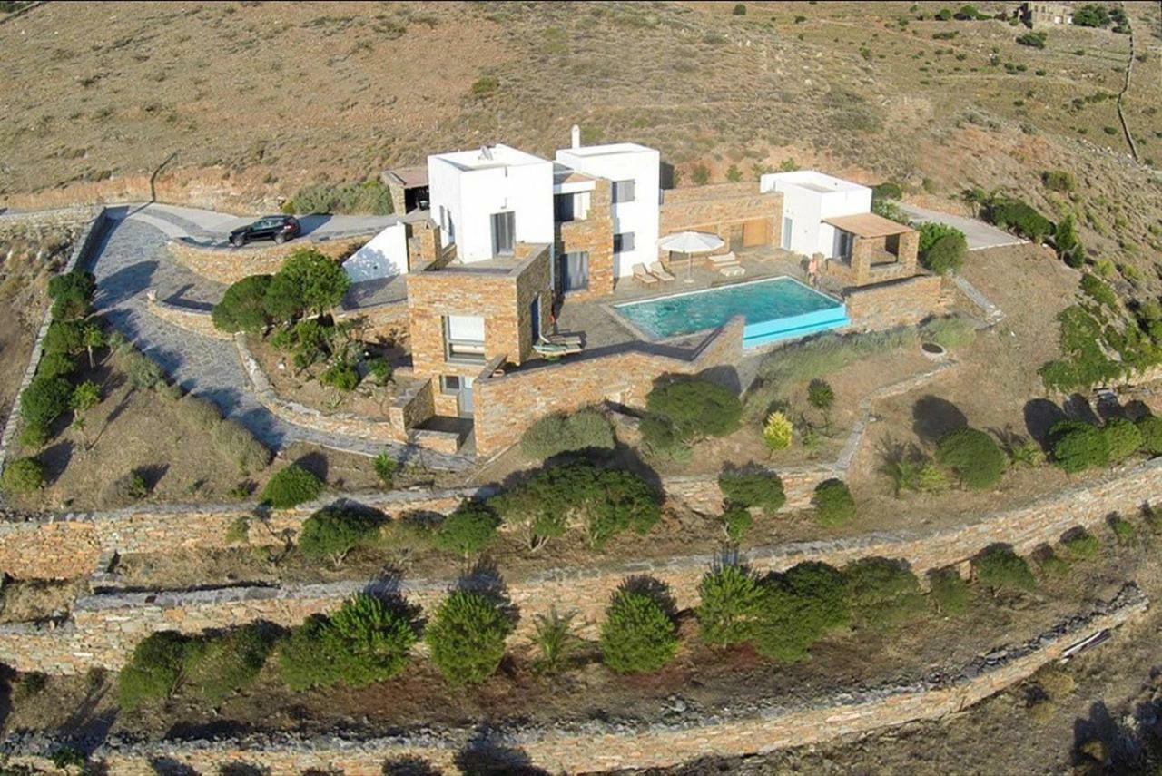 Luxury Cycladic Villa-Enjoy Infinity Pool Sunsets Koundouros Exterior foto